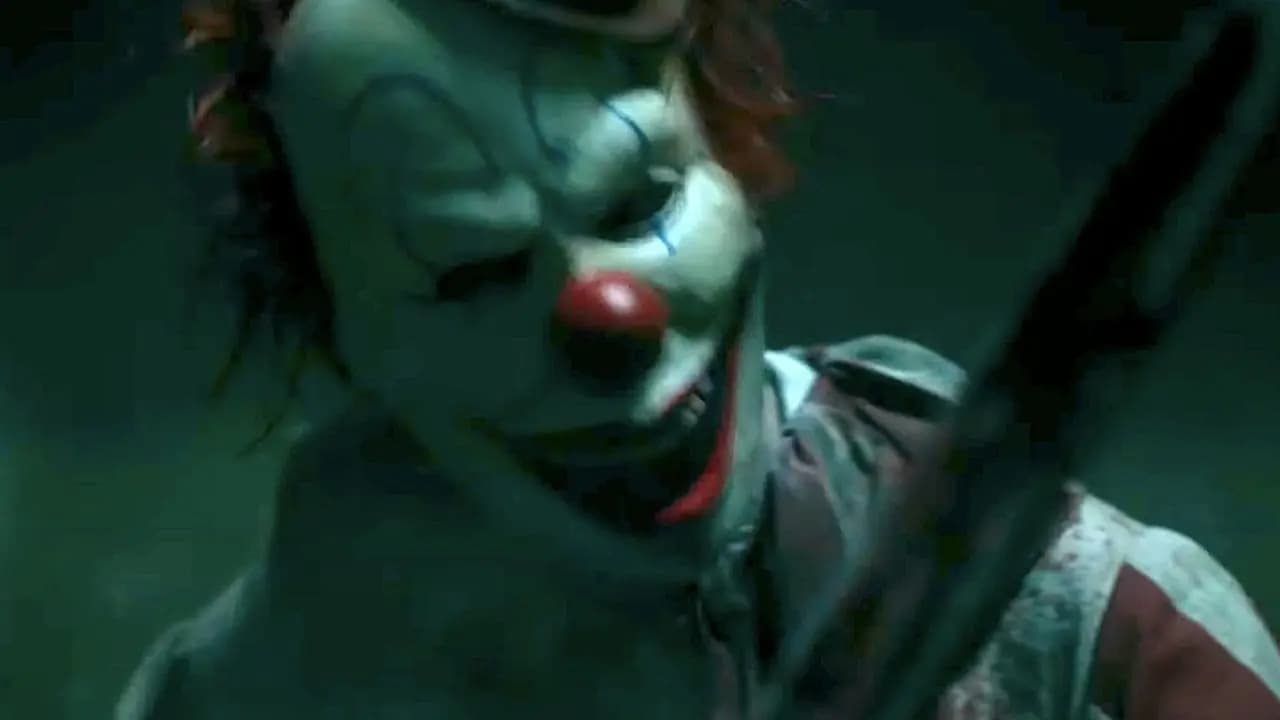 Clown in a Cornfield